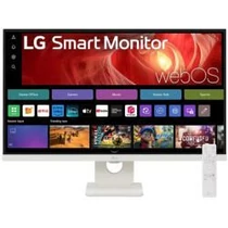 LG Smart monitor 27" 27U731SA-W, 3840x2160, 16:9, 350cd / m2, 5ms, HDMIx2 / USBx2 / USB-C, hangszóró LG