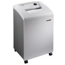 DAHLE Iratmegsemmisítő 40306 BaseCLASS, CD / DVD / Kártya / Gémkapocs, 27 lap (70gr), 22 lap (80gr), P-2 / O-2 / T-2 / E-2, 60 liter Dahle