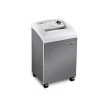 DAHLE Iratmegsemmisítő 404, Kártya / Gémkapocs, 7-9 lap (80gr), P-4 / F-1 / T-4 / E-3, 6,5 m / min, 40 liter, olaj mentes Dahle