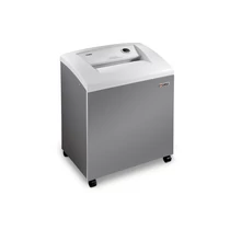 DAHLE Iratmegsemmisítő 414, CD / DVD / Kártya / Gémkapocs, 24-26 lap (80gr), P-4 / F-1 / O-3 / T-4 / E-3, 4,5 m / min, 140 liter Dahle