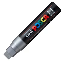 UNI POSCA Marker Pen PC-17K Extra-Broad - Silver UNI