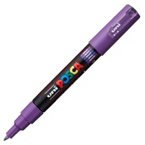 UNI POSCA Marker Pen PC-1M Extra-Fine - Violet UNI