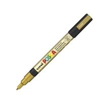 UNI POSCA Marker Pen PC-3M Fine - Gold UNI