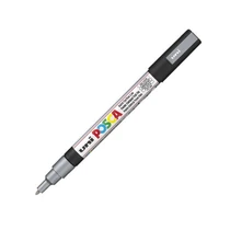 UNI POSCA Marker Pen PC-3M Fine - Silver UNI
