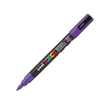 UNI POSCA Marker Pen PC-3M Fine - Violet UNI