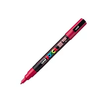 UNI POSCA Marker Pen PC-3M Fine - Dark Red UNI