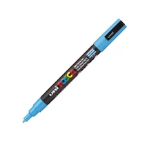 UNI POSCA Marker Pen PC-3M Fine - Light Blue UNI