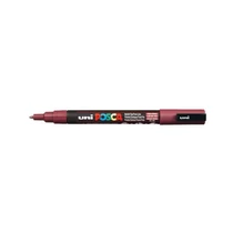 UNI POSCA Marker Pen PC-3M Fine - Red Wine UNI