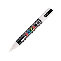 UNI POSCA Marker Pen PC-5M Medium - White UNI