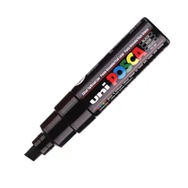 UNI POSCA Marker Pen PC-8K Broad Chisel - Black UNI