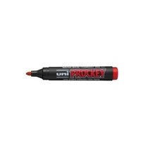 UNI Prockey Marker Pen Medium Bullet Tip PM-122 - Red UNI