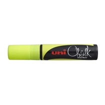 UNI Chalk Marker Pen PWE-17K Broad Tip - Yellow UNI
