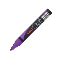 UNI Chalk Marker Pen PWE-5M Medium Bullet Tip - Violet UNI