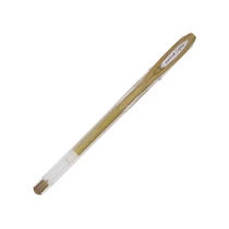 UNI Uni-ball UM-120NM Signo Metallic Gel Rollerball Pen - Gold UNI