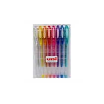 UNI UM-120SP 8DB-OS KÉSZLET (ezüst, arany, narancs, piros, rózsaszín, lila, kék, zöld) UNI
