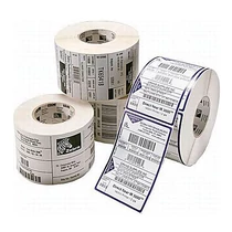 LABEL POLYETHYLENE 76X25MM TT 3100T GLOS PERM ADHES 76MM CORE