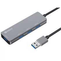 SANDBERG Hub és elosztó, USB-A Hub 1xUSB3.0 + 3x2.0 SAVER Sandberg
