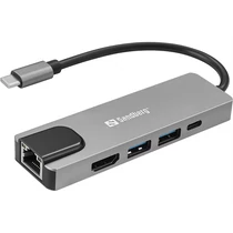 Sandberg USB-C 5in1 Travel Dock Saver Sandberg