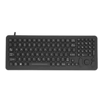 RUGGED KEYBOARD 101 KEYS BACKLIT CURSOR CONTROL DESKTOP O