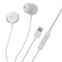 MAXELL Fülhallgató, IN-BAX, fehér, USB-C Maxell