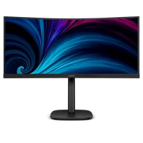 PHILIPS Ívelt VA monitor 34" 34B2U3600C, 3440x1440, 21:9, 4ms, 300cd / m2, DisplayPort / HDMI / USB-C, áll. mag. PHI MON