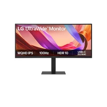 LG Ívelt monitor 34" 34U650A-B. 3440x1440, 21:9, 300cd / m2, 5ms, HDMIx2 / DisplayPort / USBx3 / USB-C / RJ45 LG