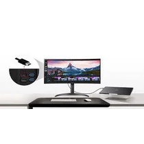 LG 34WP85CP-B 34" Ívelt UltraWide™ QHD USB Type-C monitor