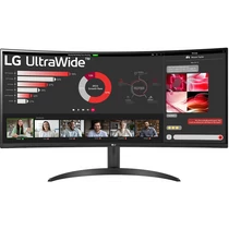 LG 34WR50QC-B  34" UltraWide™ 21:9 QHD monitor