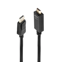 LINDY 5m DisplayPort to HDMI 10.2G Cable