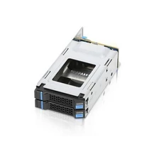 Chenbro 2-bay 2.5" HDD Cage, w/12Gbps SAS&SATA Backplane, 2* 650mm SATAIII Cable