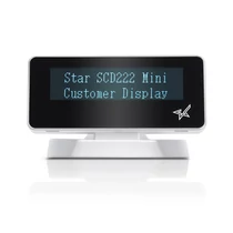 CUSTOMER DISPLAY SCD222U WHITE ONLY FOR USE WITH MPOP