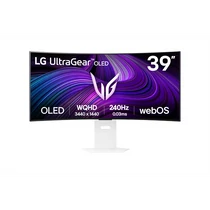 LG OLED Gaming 240Hz ívelt smart monitor 39" 39GX90SA, 3440x1440, 21:9, 275cd / m2, 1ms, HDMIx2 / USBx2 / USB-C LG
