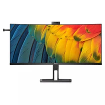 PHILIPS Ívelt monitor 40" 40B1U6903CH, 5120x2160, 21:9, 300 cd / m2, 4ms, HDMIx2 / DP / Thunderbolt / USBx5 / USB-C / LAN, hangszóró Philips