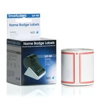 SLP-NR RED FRAME LABEL 54X70MM 161 LAB/ROLL 1 ROLL/BOX
