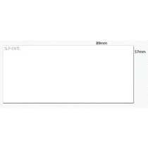 SLP-ENTL WHITE TAG 57X89MM 250 TAGS/ROLL 1 ROLL/BOX