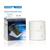 SLP-OPMRL WHITE OPAQUE LABEL 28X51MM 220 LAB/ROLL 2 ROLL/BOX