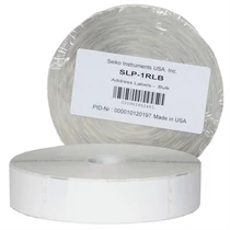 SLP-1RLB WHITE LABEL FOR TRAY 28X89MM 1000 LAB/ROLL 1 ROLL/BOX