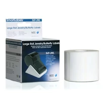 SLP-JWL WHITE LABEL 11X51.5MM 525X2 LAB/ROLL 1 ROLL/BOX
