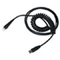 USB BLACK TYPE A 2.8M COILED HOST POWER
