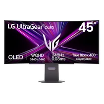 LG UltraGear OLED 240 Hz Gaming monitor 45GX900A 45",3440x1440, 21:9, 275cd / m2,0,03ms, DisplayPort / 2xHDMI / 2xUSB áll.mag. LG