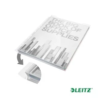 LEITZ Genotherm, lefűzhető, A4, 180 mikron, víztiszta felület, 20 mm,"Jumbo" Leitz
