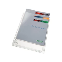 LEITZ Genotherm, lefűzhető, A4, 170 mikron, narancsos felület, 20 mm,"Jumbo" Leitz