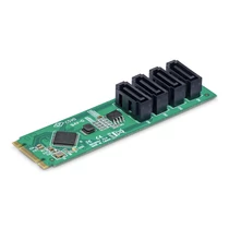 4-PORT M.2 TO SATA ADAPTER M.2 PCIE 3.0 TO SATA EXPANSION C
