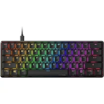 HP HYPERX Vezetékes Billentyűzet Alloy Origins 60 RGB HX Red Mechanikus USB US