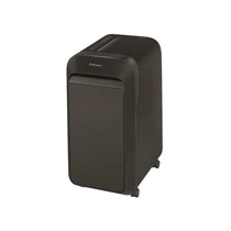 FELLOWES Iratmegsemmisítő, mikrokonfetti, 18 lap, "Powershred LX221", fekete Fellowes