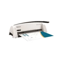 FELLOWES Spirálozógép, műanyag spirálkötéshez, manuális, 120 lap,"Starlet 2 + " Fellowes