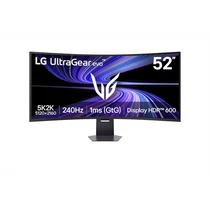 LG Ívelt 240Hz Gaming monitor 27" 52G930B, 5120x2160, 21:9, 400cd / m2, 1ms, 2xHDMI / DisplayPort / USB-C, hangszóró LG