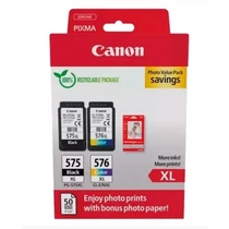 Canon PG575XL+CL576XL+10x15 GP501 fotópapír multipack Canon