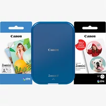 CANON Mobil fotónyomtató, ZINK, ZOEMINI 2 WiFi,  317x500 dpi, tengerészkék, + fotópapír csomag Canon - Copygo