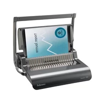 FELLOWES Spirálozógép, műanyag spirálkötéshez, manuális, 500 lap,"Quasar + " Fellowes